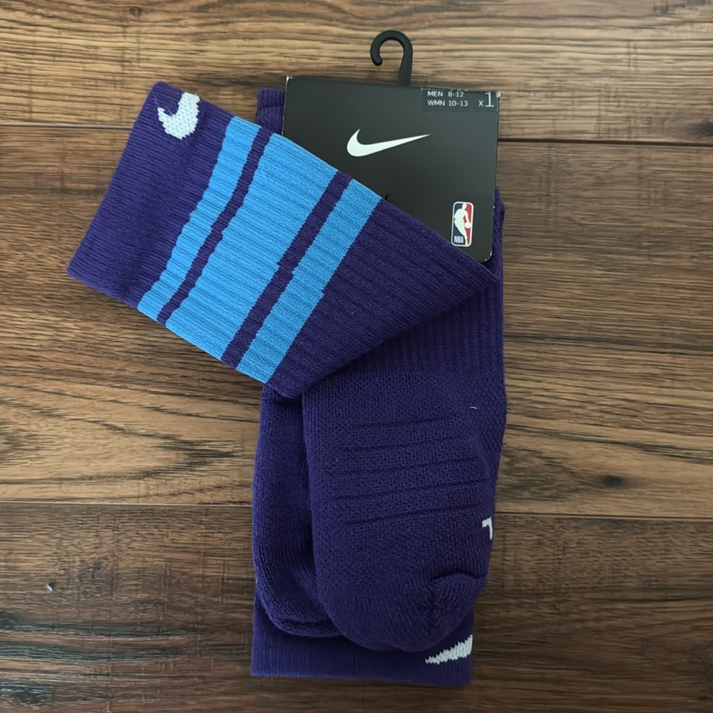 BRAND NEW! Nike Elite NBA 75th edition Socks sz: Large - Picture 2 of 3